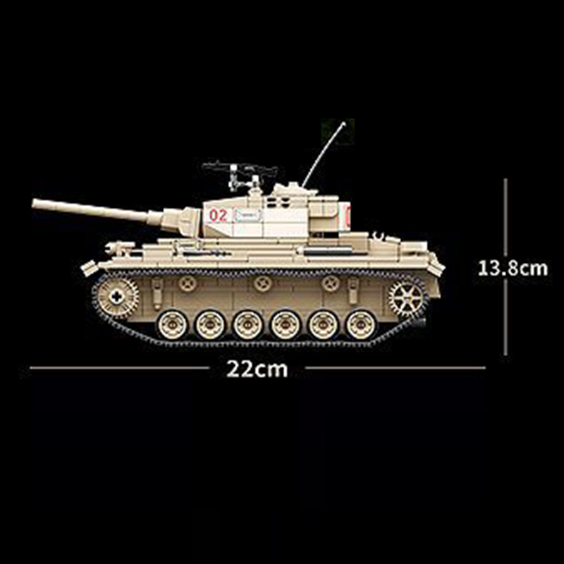 The PZ KPFWIII Ausf.L Sd.Kfz.141/1 Tank-marstoy