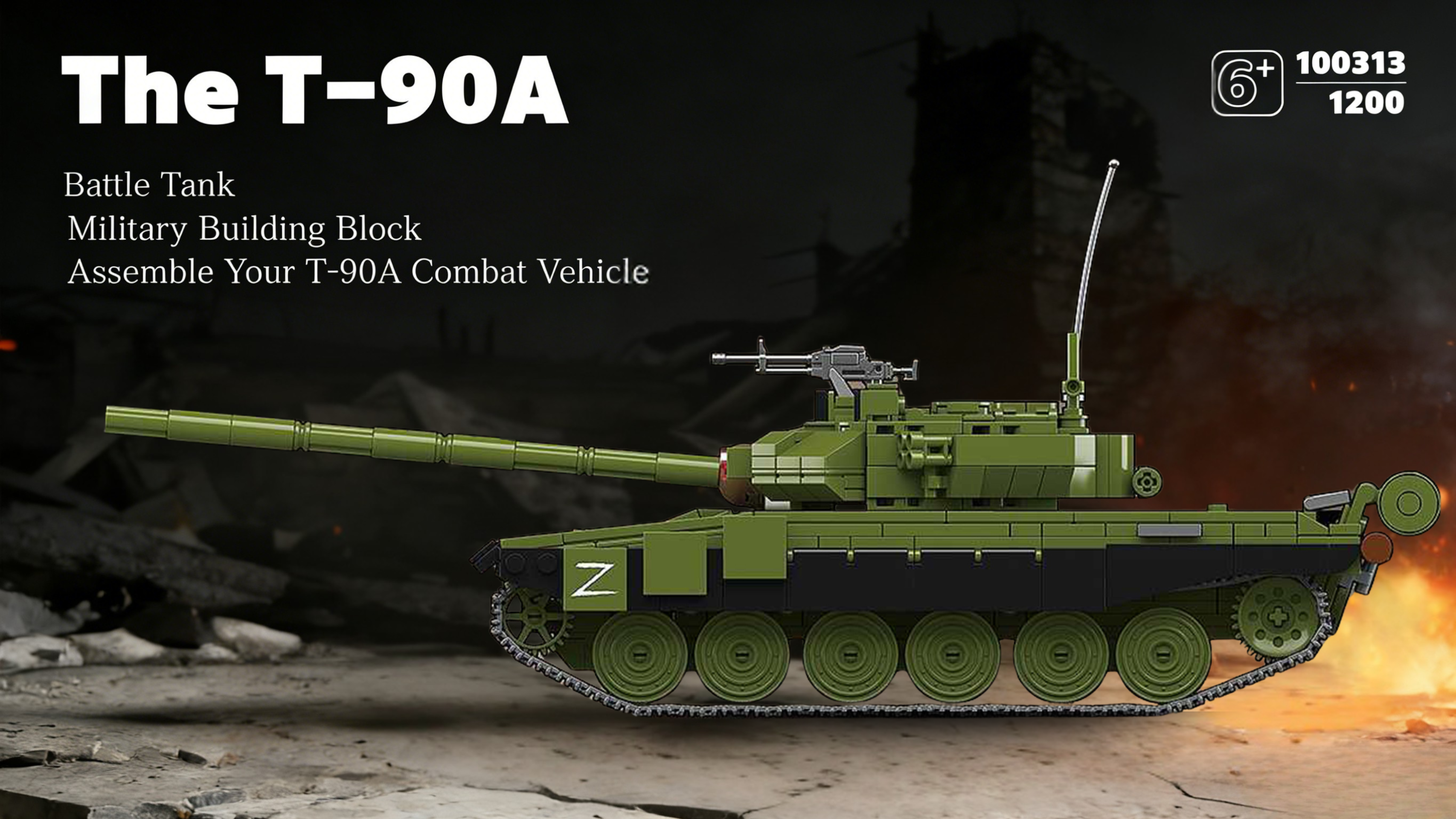 Build Your Own T-90A: The Ultimate Brick Tank for Military Hobbyists & Model Builders-marstoy