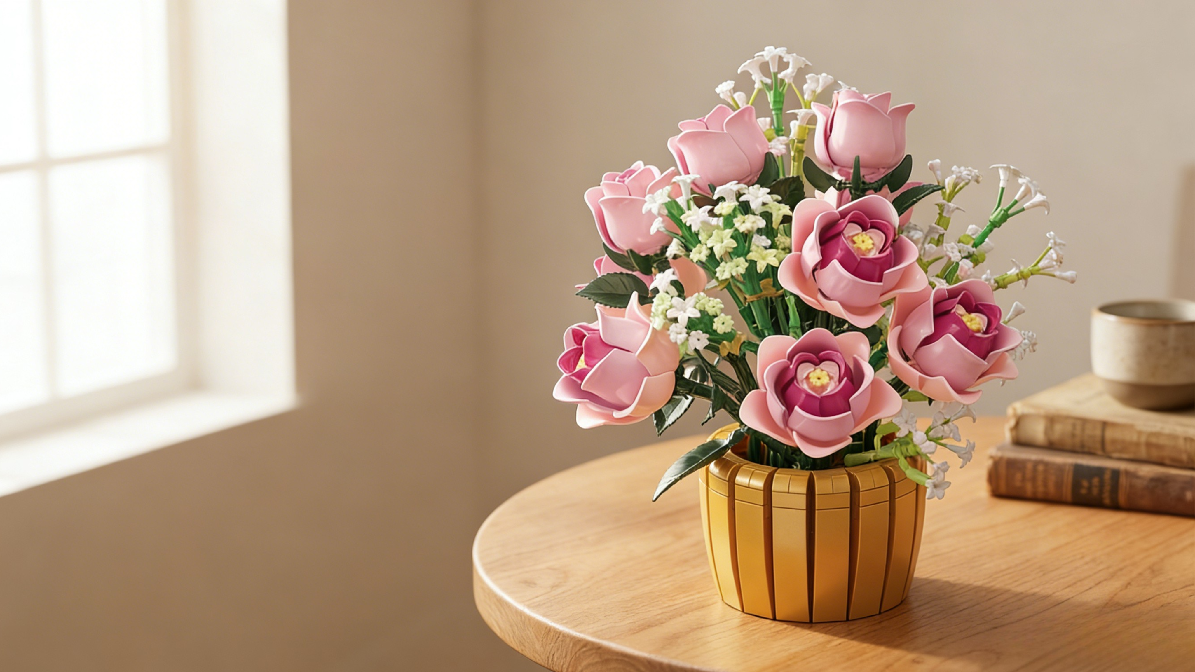 The in the Pot Flowers: Why This Brick Bouquet Clicks-marstoy