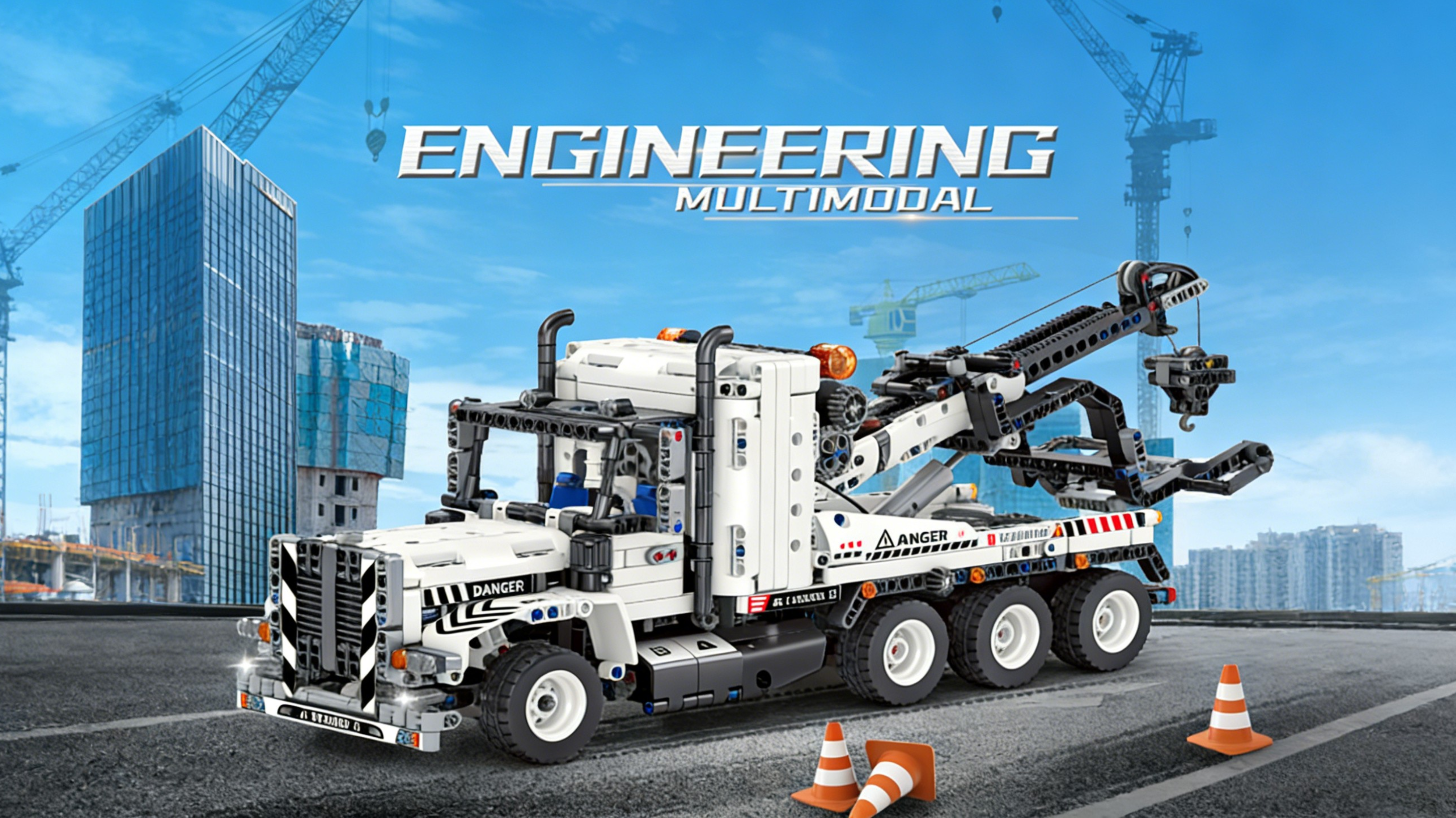 The Versatile Engineering Vehicle: 6-in-1 Remote-Controlled STEM Blocks-marstoy