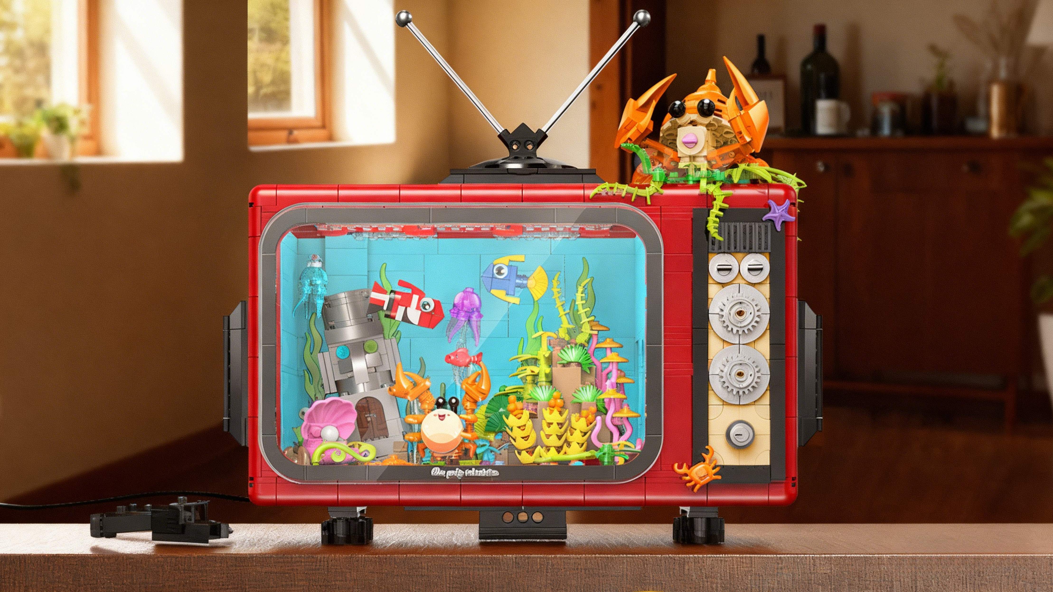 📺GULY Retro TV : The Brick Set That Reinve-marstoy