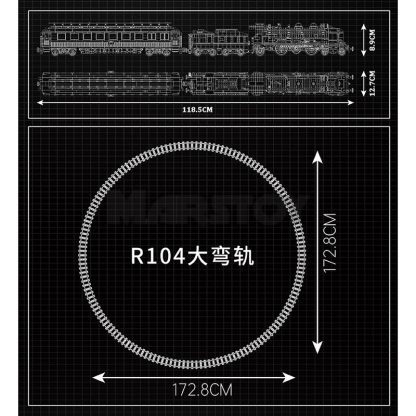 The Orient Express-French Railways SNCF 231 Steam Locomotive-marstoy