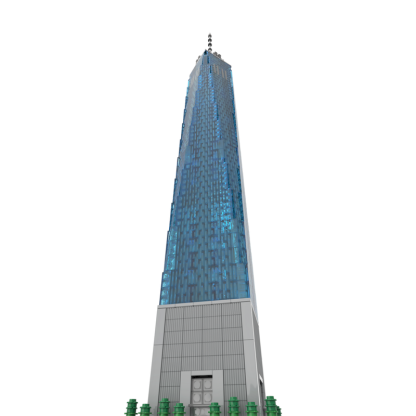 Moc The One World Trade Center 1:800 Scale-marstoy