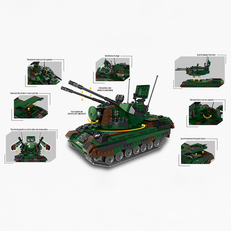 The FlakPz Gepard-marstoy