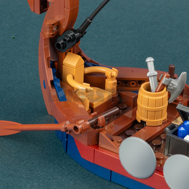 Moc The Viking Longship-marstoy