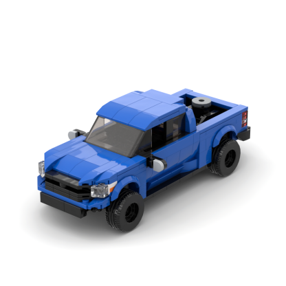 Moc The Tundra 4X4 - Blue-marstoy