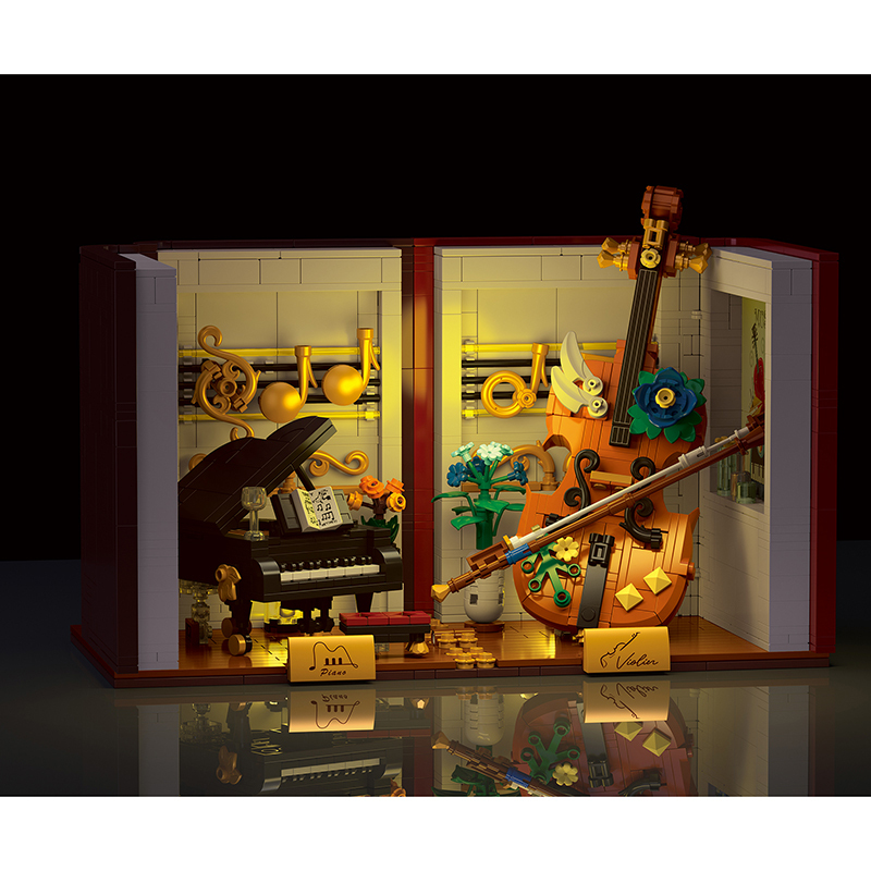 The Musical Instrument Bookend-marstoy