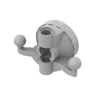 Technic Steering Wheel Hub Holder with 2 Pin Holes and 2 Tow Ball Arms-marstoy