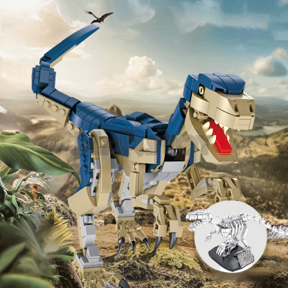 The Dinosaurs and Fossil Velociraptors-marstoy