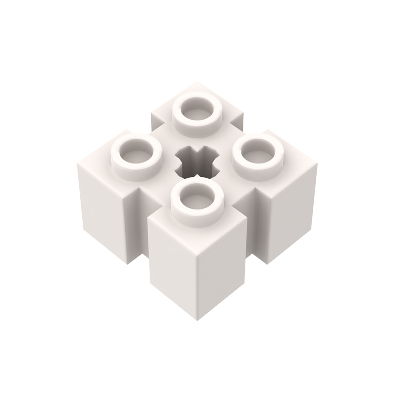 Brick Modified 2 x 2 with Grooves and Axle Hole-marstoy