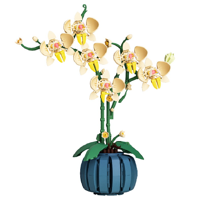 The Light Yellow Orchid-marstoy
