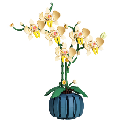 The Light Yellow Orchid-marstoy