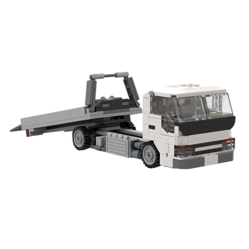 Moc The Isuzu Elf Car Carrier-marstoy