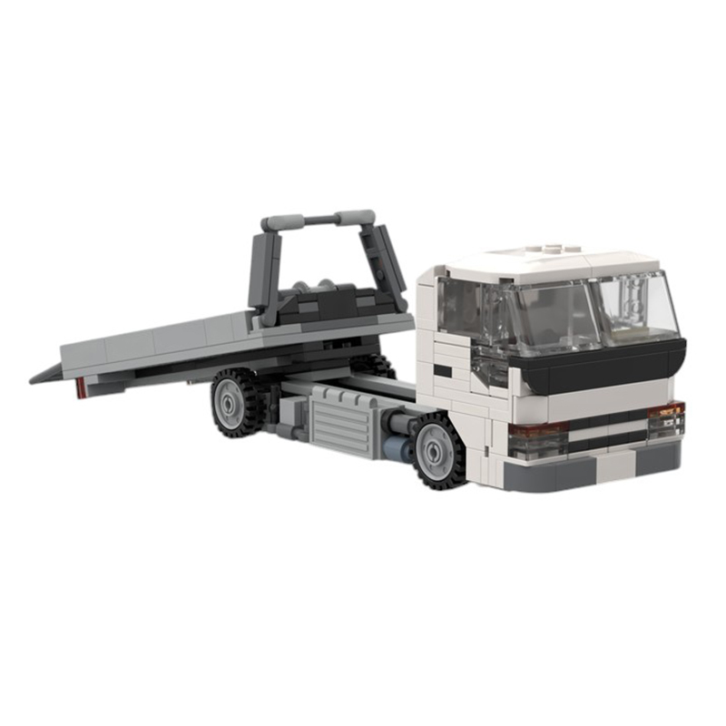Moc The Isuzu Elf Car Carrier-marstoy