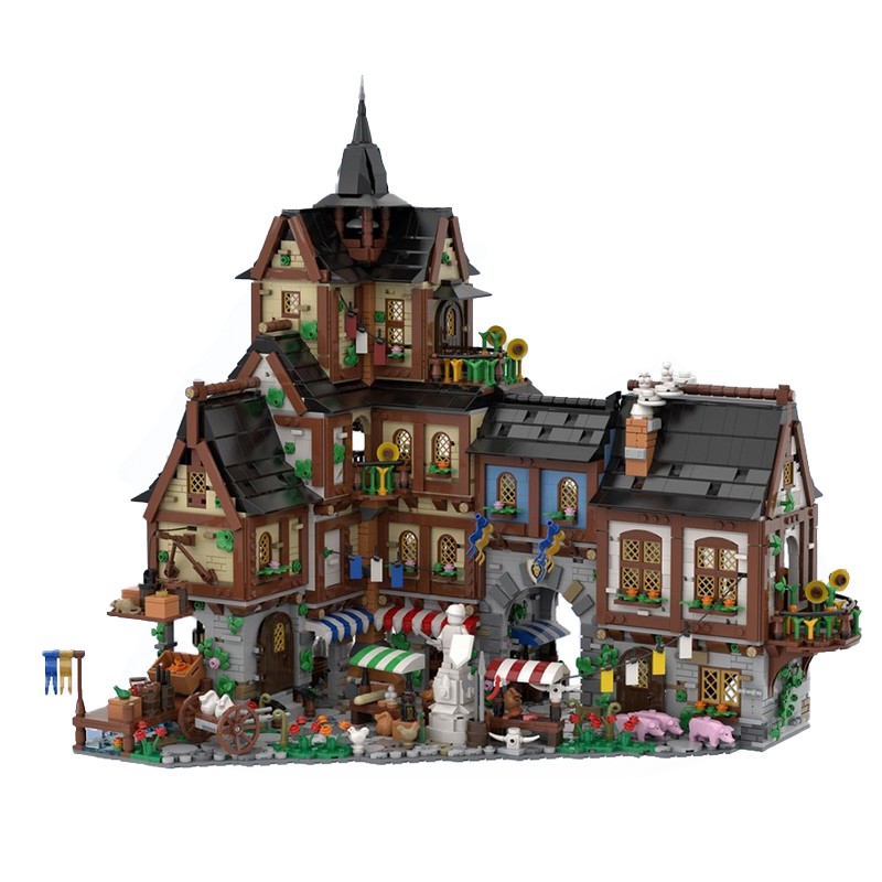 Moc The Medieval Town Centre-marstoy