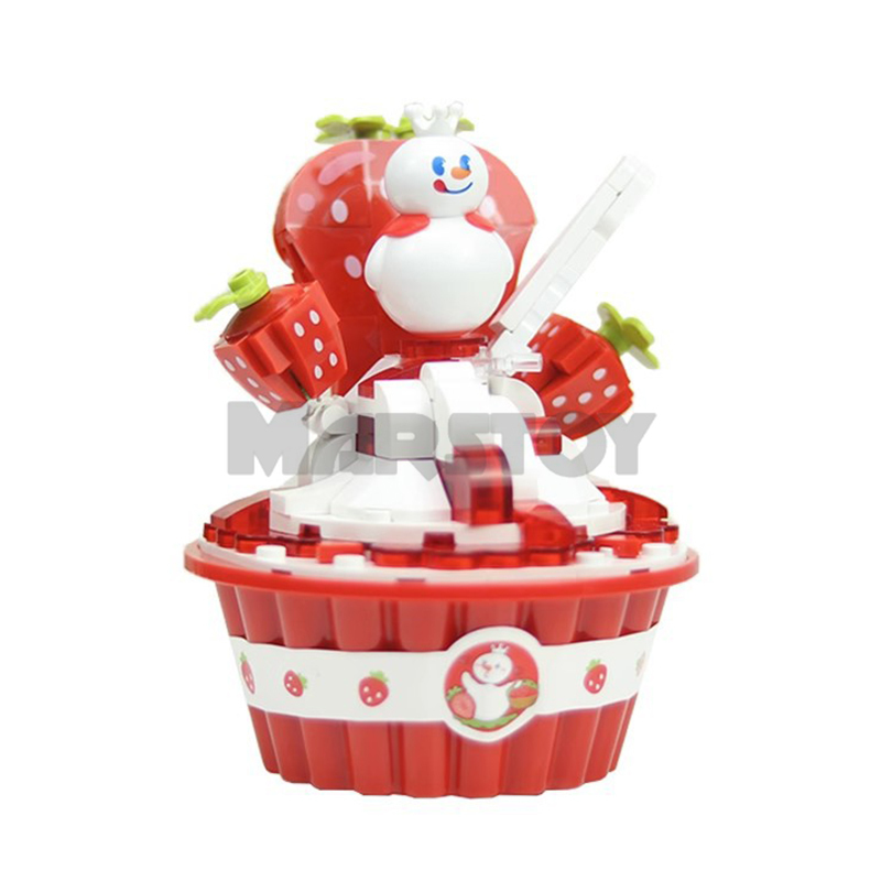 Snow King Strawberry Cake-marstoy