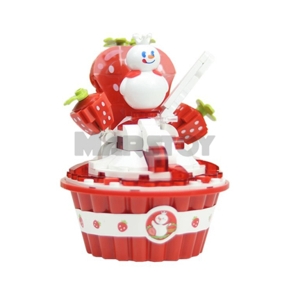Snow King Strawberry Cake-marstoy