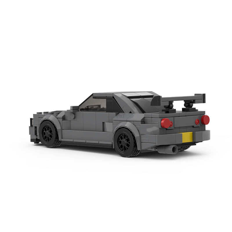 Moc The R34 -  Dark Gray-marstoy
