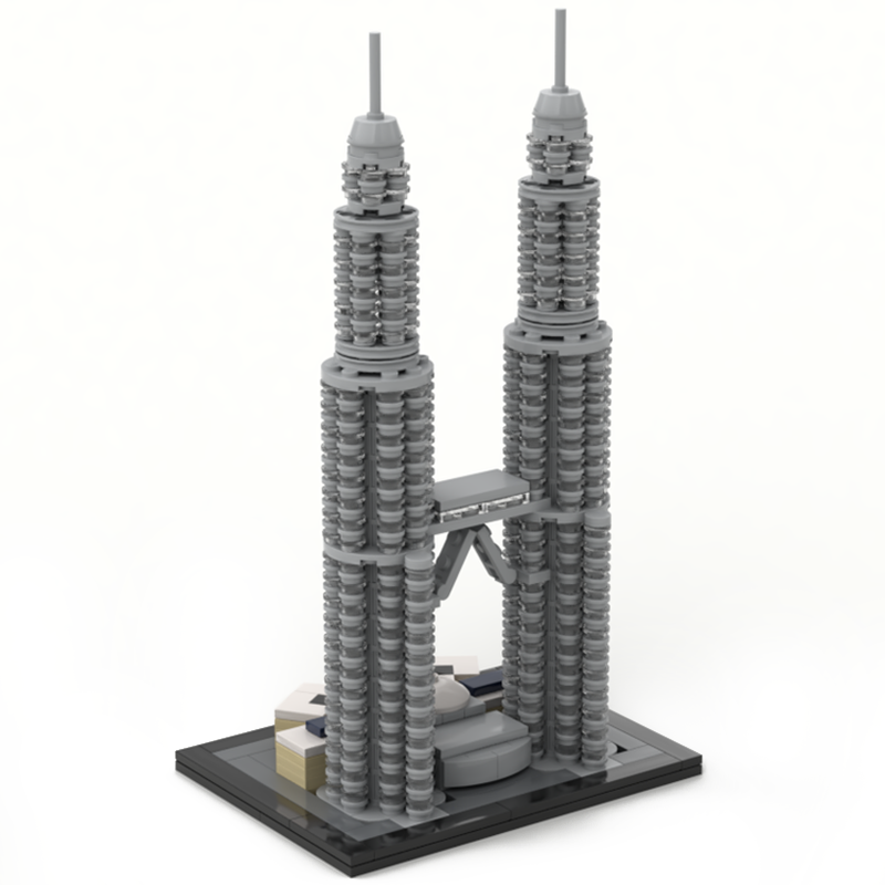 Moc The Petronas Towers-marstoy