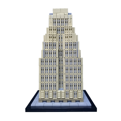 Moc The New Yorker (Wyndham Hotel) 1:800 Scale-marstoy