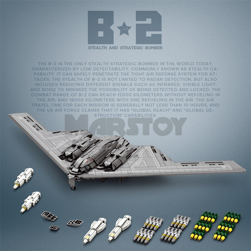 The B2 bomber-marstoy