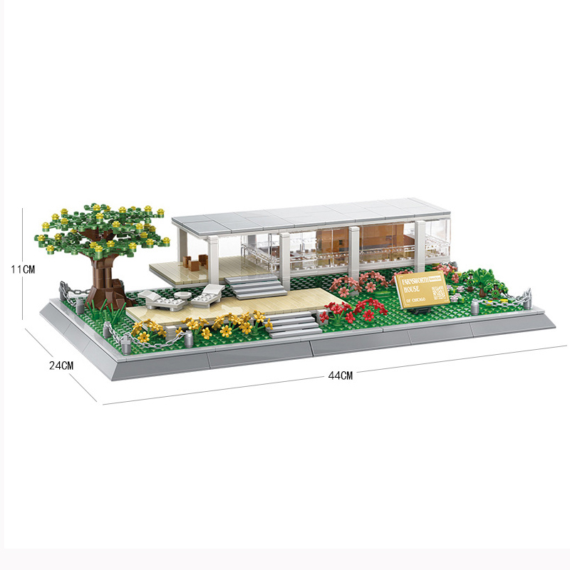 The Farnsworth House-lllinois, America-marstoy
