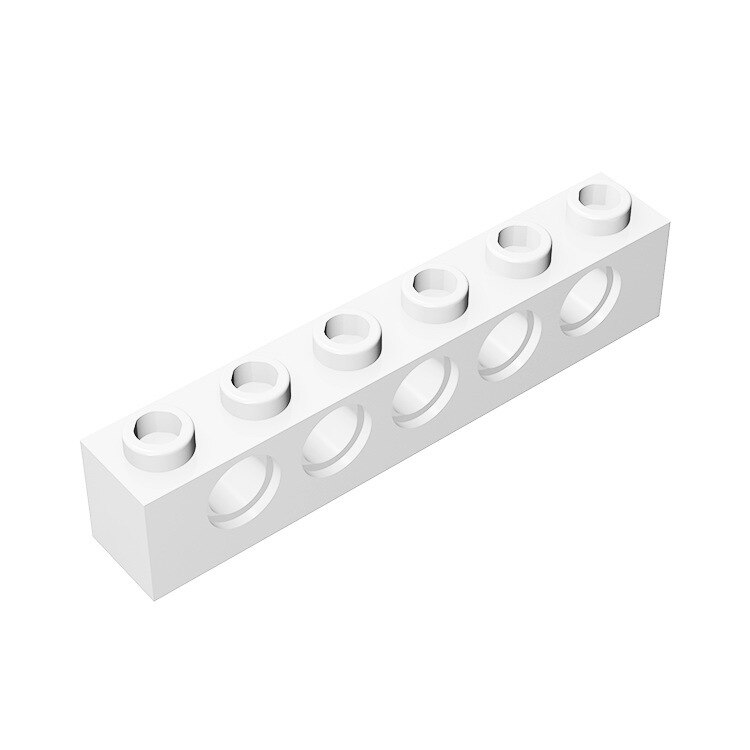Technic Brick 1 x 6 with Holes-marstoy