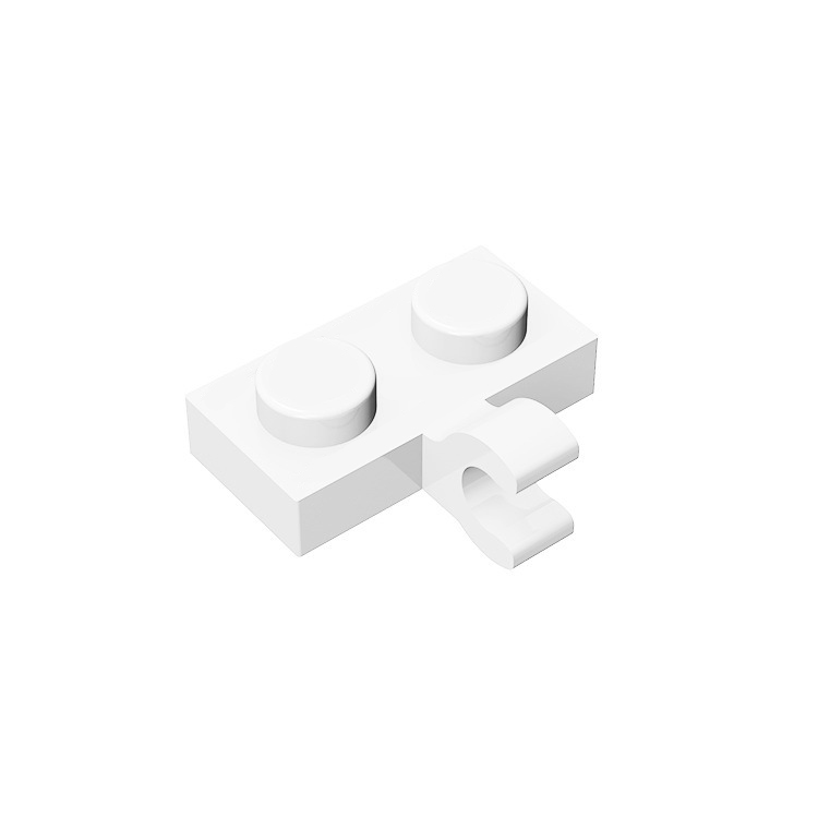 Plate Modified 1 x 2 with Clip on Side (Horizontal Grip)-marstoy