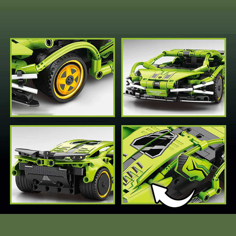 The 1:24 Scale Green Rambo Remote Control Car-marstoy