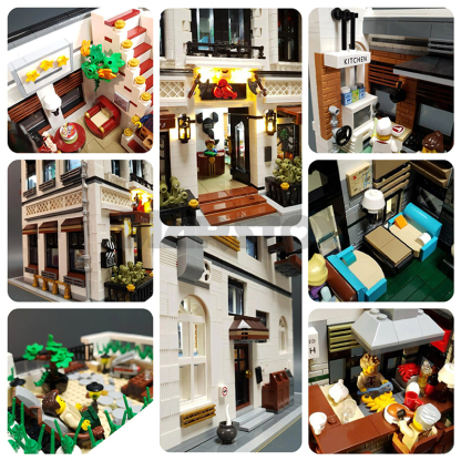 The Seafood Restaurant 'Flying Lobster' Modular-marstoy