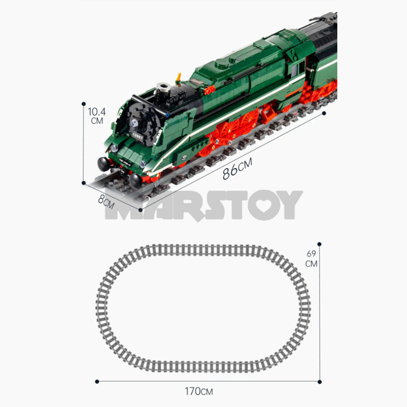 The BR18 201 German Express-marstoy