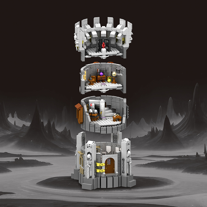 The Middle Ages Wizard Tower-marstoy