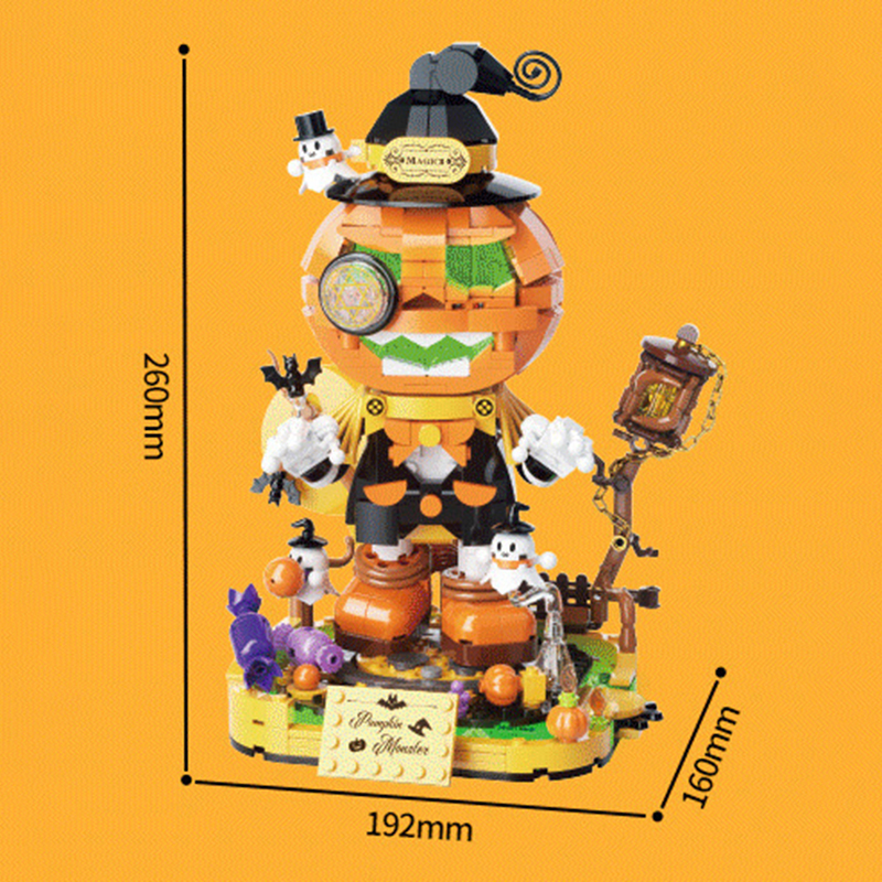 The Halloween Pumpkin Elf-marstoy