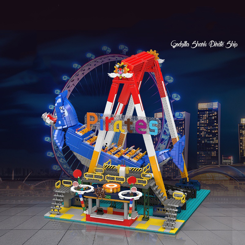 The Dragon Shark Pirate Ship-marstoy
