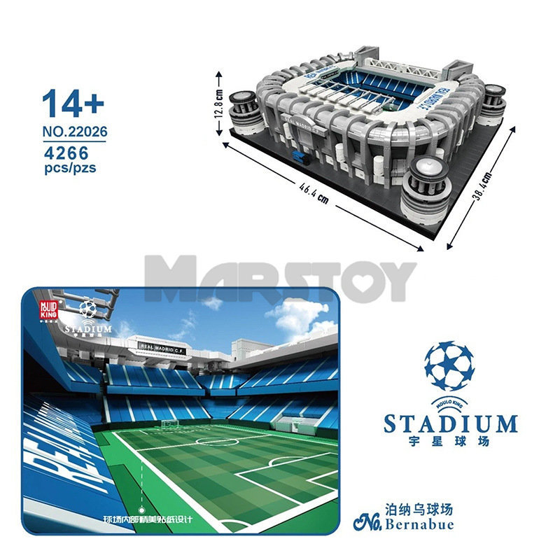 The Bernabue Football Field-marstoy