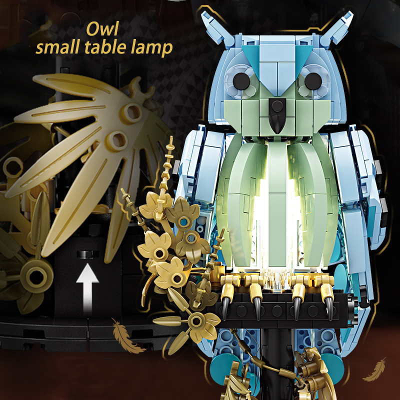 The Owl Desk Lamp-marstoy