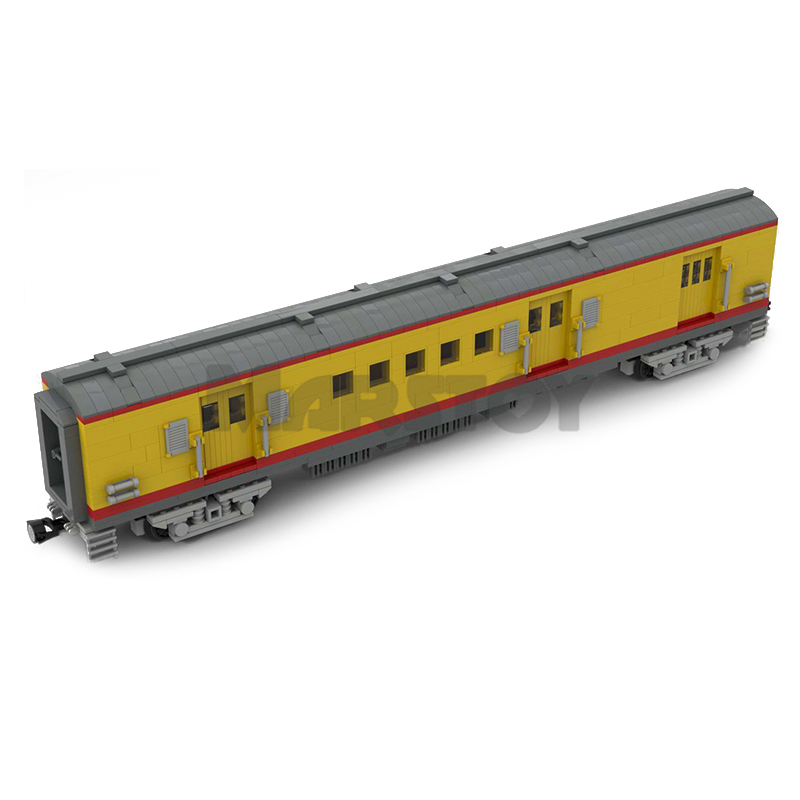 Moc The Union Pacific RPO coach-marstoy