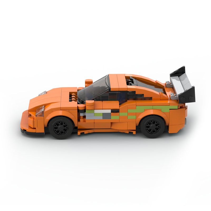 Moc The Supra MK4 - Orange-marstoy