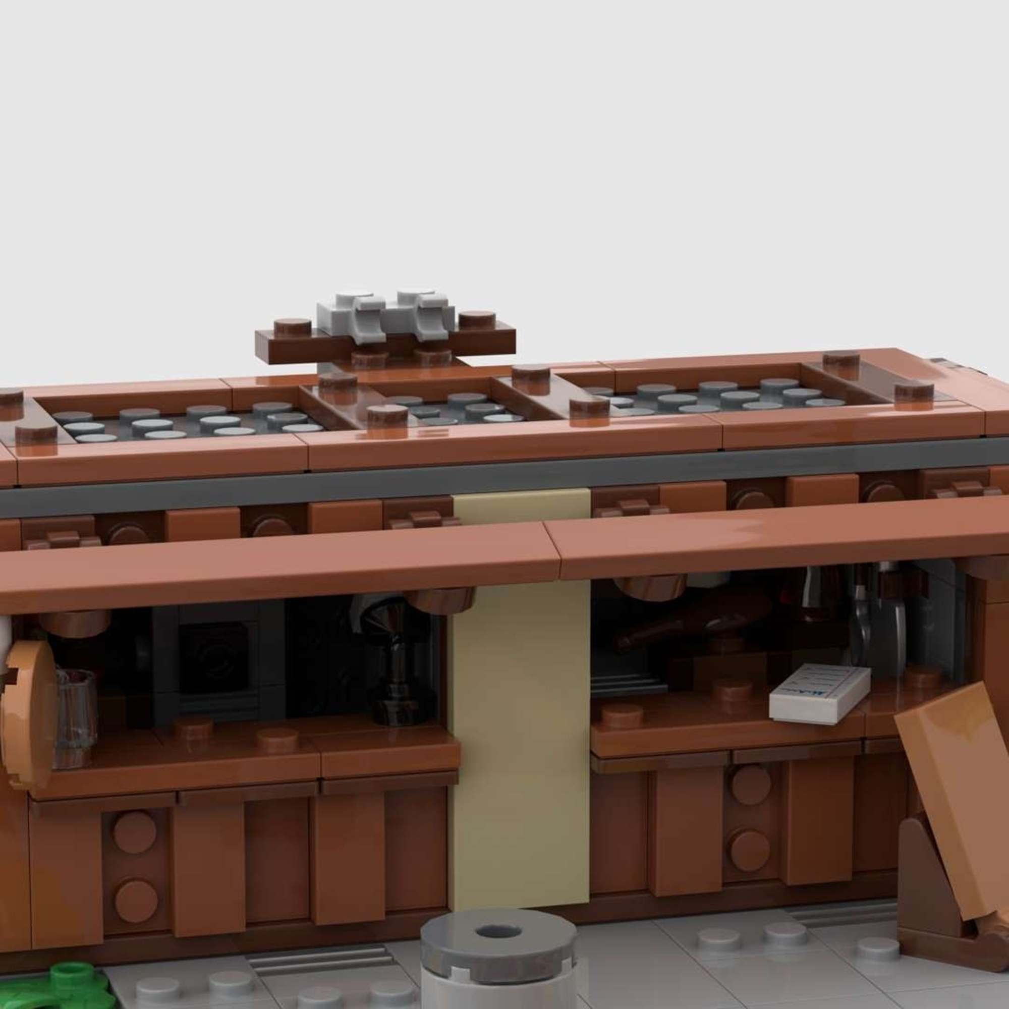 Moc The Cargo Crate Plaza