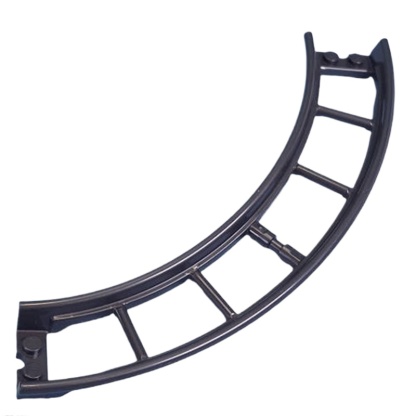 Train, Track Roller Coaster Curve, 90 degrees, 3 Bricks Elevation-marstoy