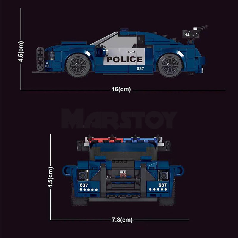 The Roadblock Police Car-marstoy