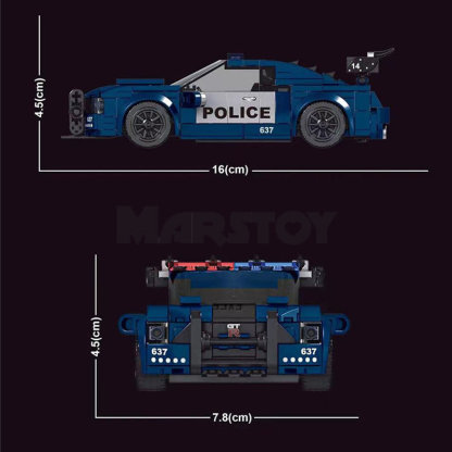 The Roadblock Police Car-marstoy