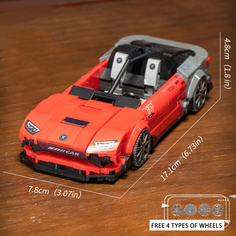 The Red convertible-marstoy