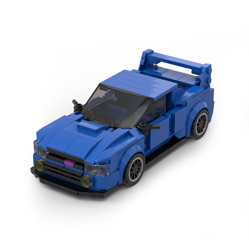 Moc The WRX Sti Saloon - Blue-marstoy
