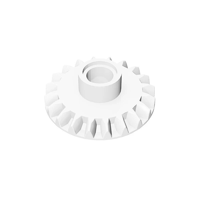 Technic Gear 20 Tooth Bevel with Pin Hole-marstoy