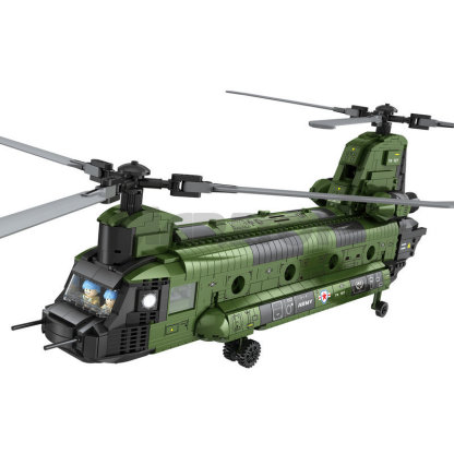 The CH-47 Transport Helicopter Chinook without Minifigures-marstoy