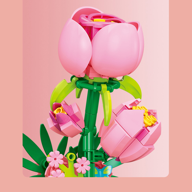 The Pink Rose-marstoy