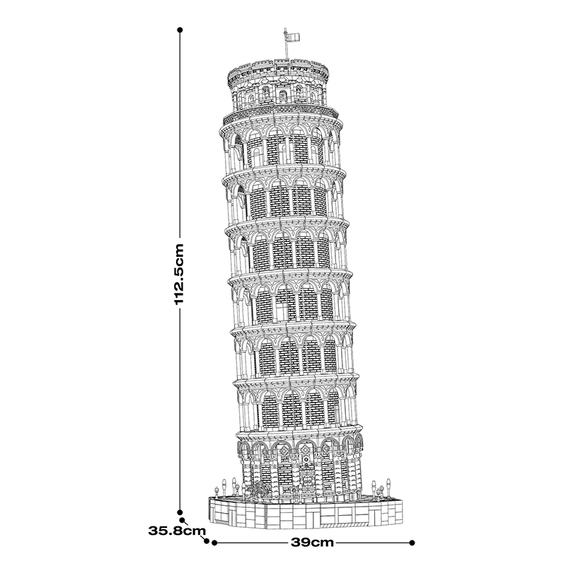 The Leaning Tower of Pisa-marstoy