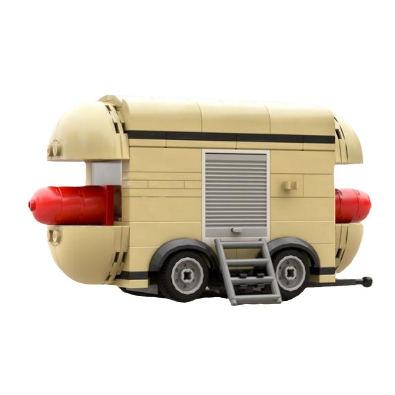 Moc The Hotdog Trailer-marstoy
