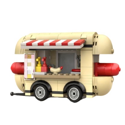 Moc The Hotdog Trailer-marstoy